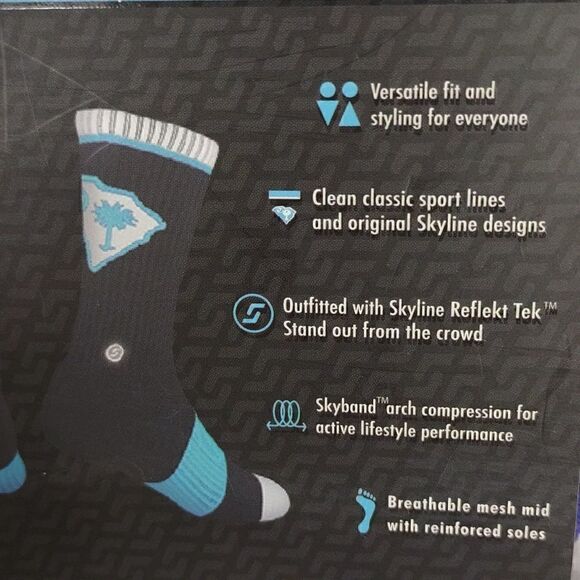 Skyline "S.Carolina" Athletic Crew Socks - Picture 5 of 6
